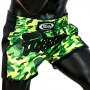 Fairtex BS1710 Шорты Тайский Бокс "Slim" Зеленый Камуфляж